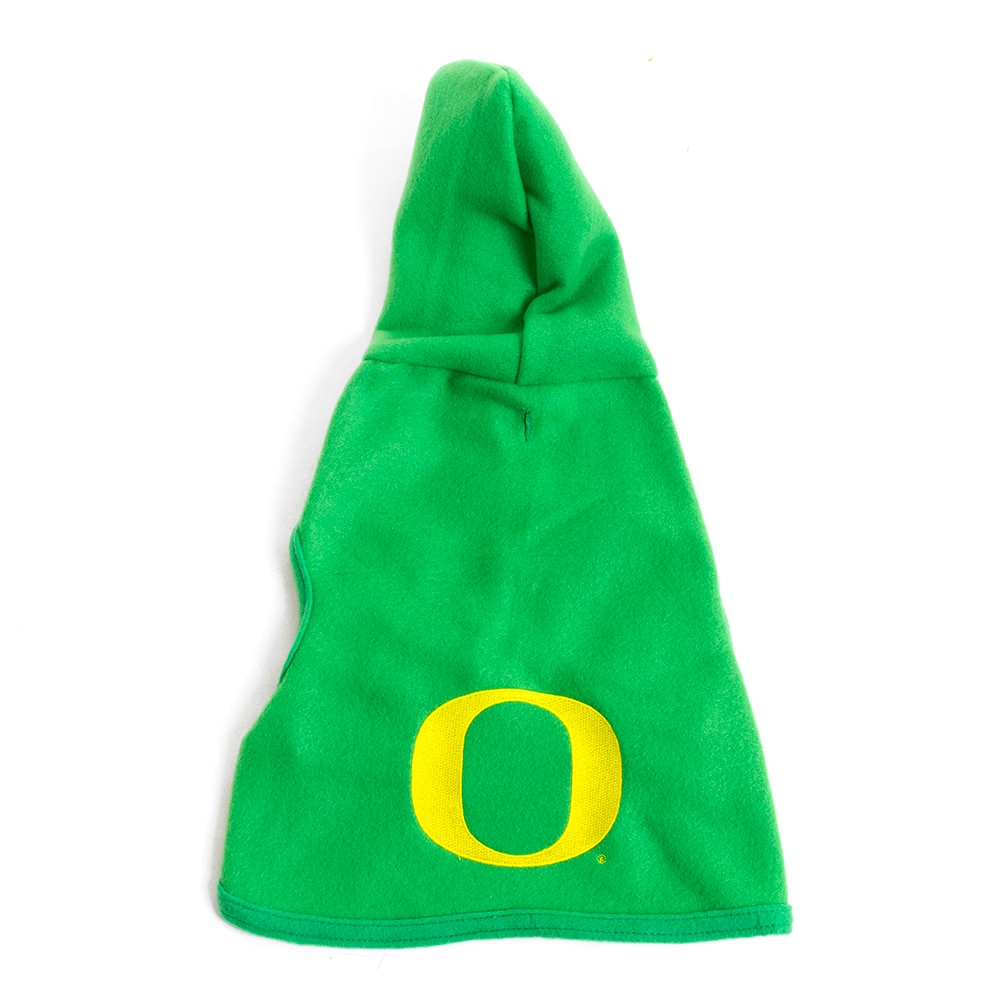 Classic Oregon O, All Star Dogs, Green, Pet Accessories, Gifts, Polar Fleece, Embroidered, Dog Coat, 606633